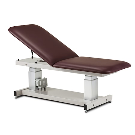 General Ultrasound Table With Adjustable Backrest Color: Slate Blue